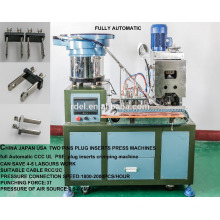 europe plug insert crimping machines 2.5A